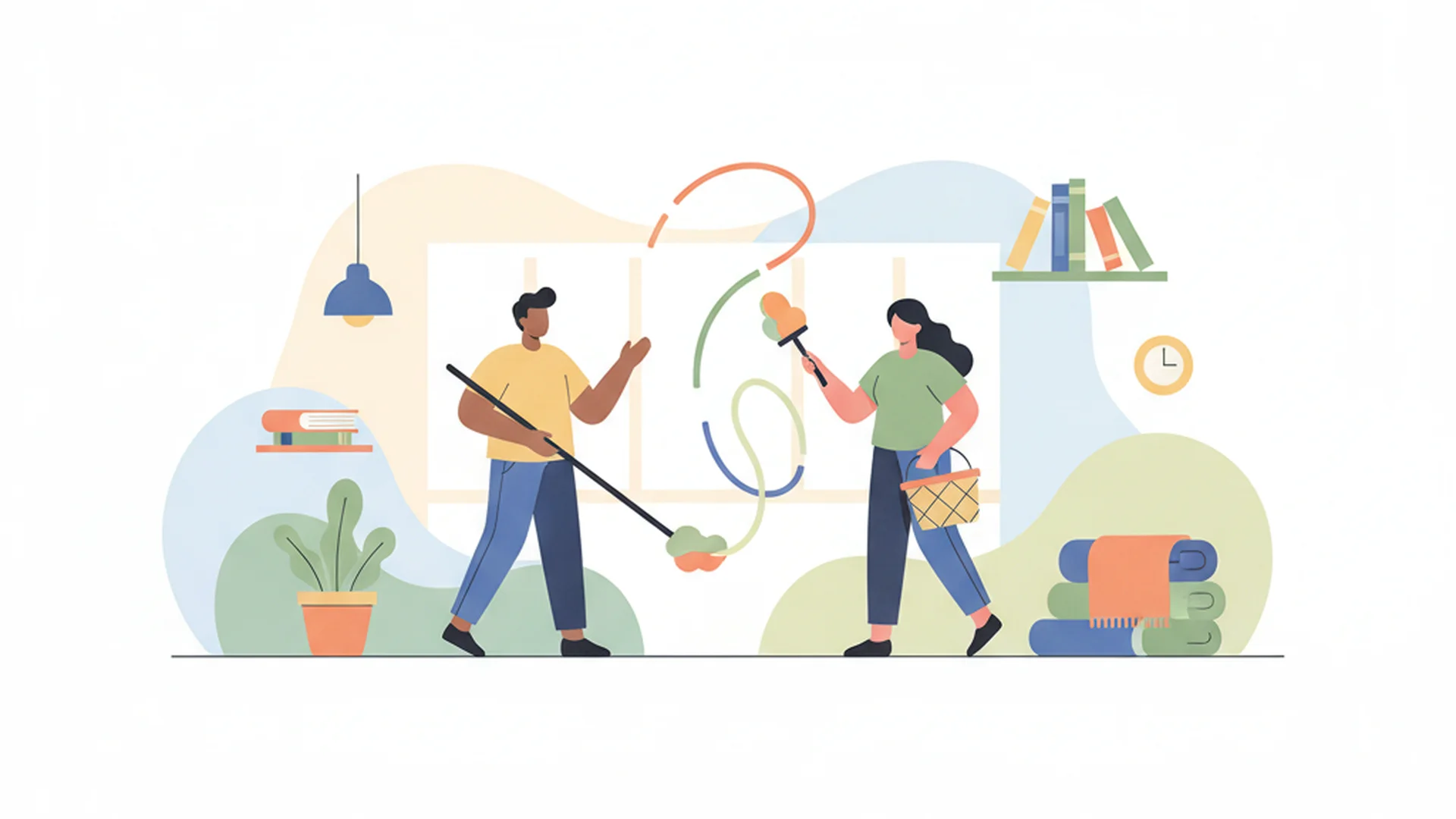 ADHD Cleaning with a Partner: A Guide to Shared Harmony and Functional Homes