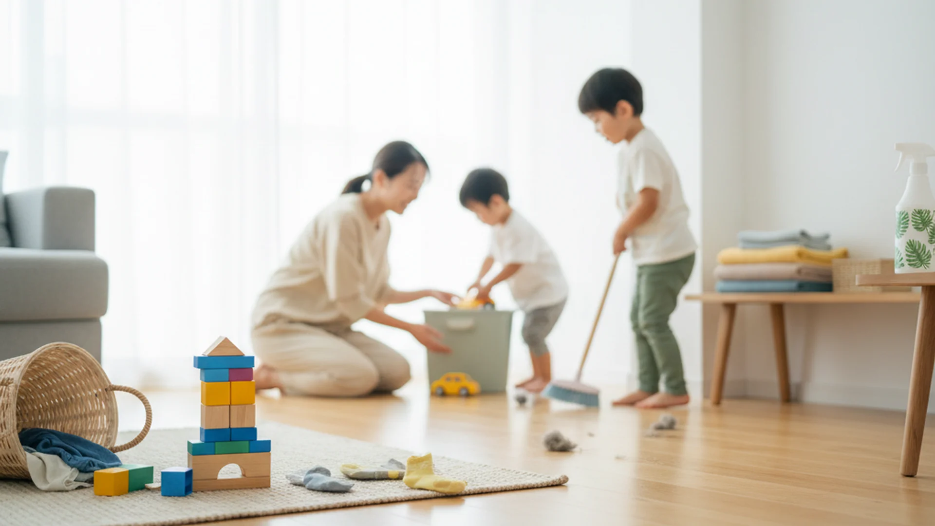 Mastering the Chaos: The Ultimate Guide to Cleaning with Multiple Children