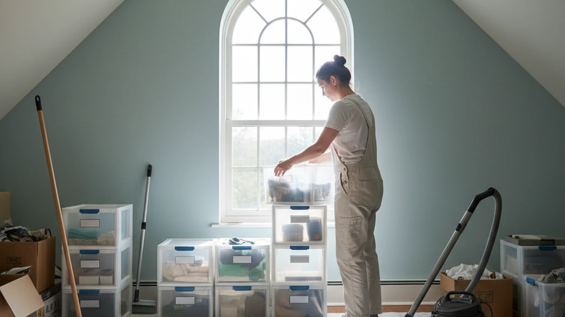 Deep Cleaning Your Attic: Step-by-Step Guide