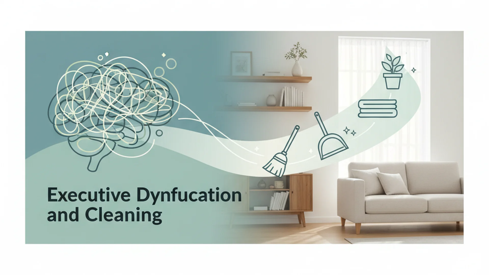 Overcoming Executive Dysfunction and Cleaning: A Compassionate Guide