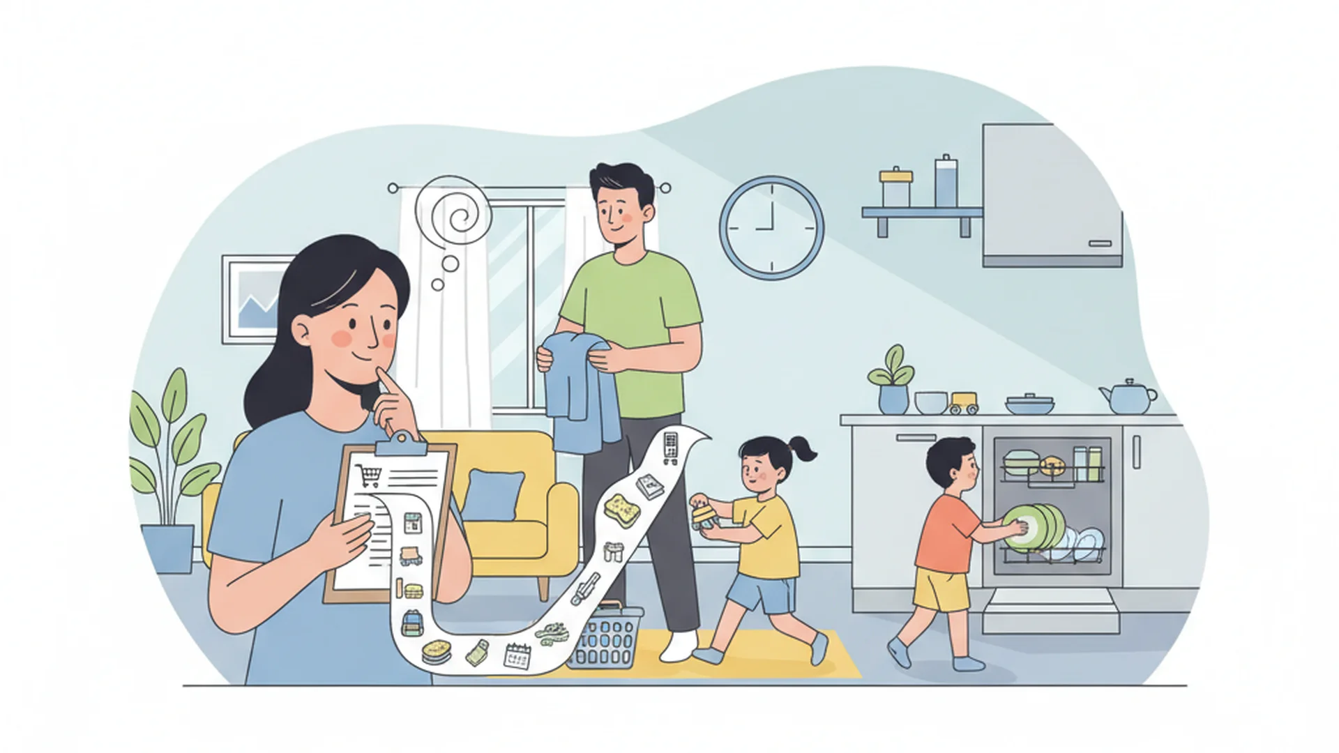 The Invisible Weight: Mastering the Mental Load and Household Chores