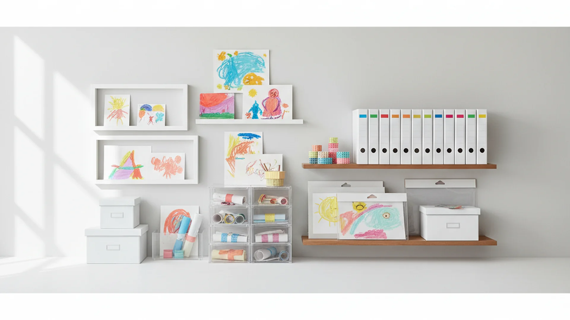 How to Organize Kids Artwork: A Parent’s Guide to Taming the Paper Chaos