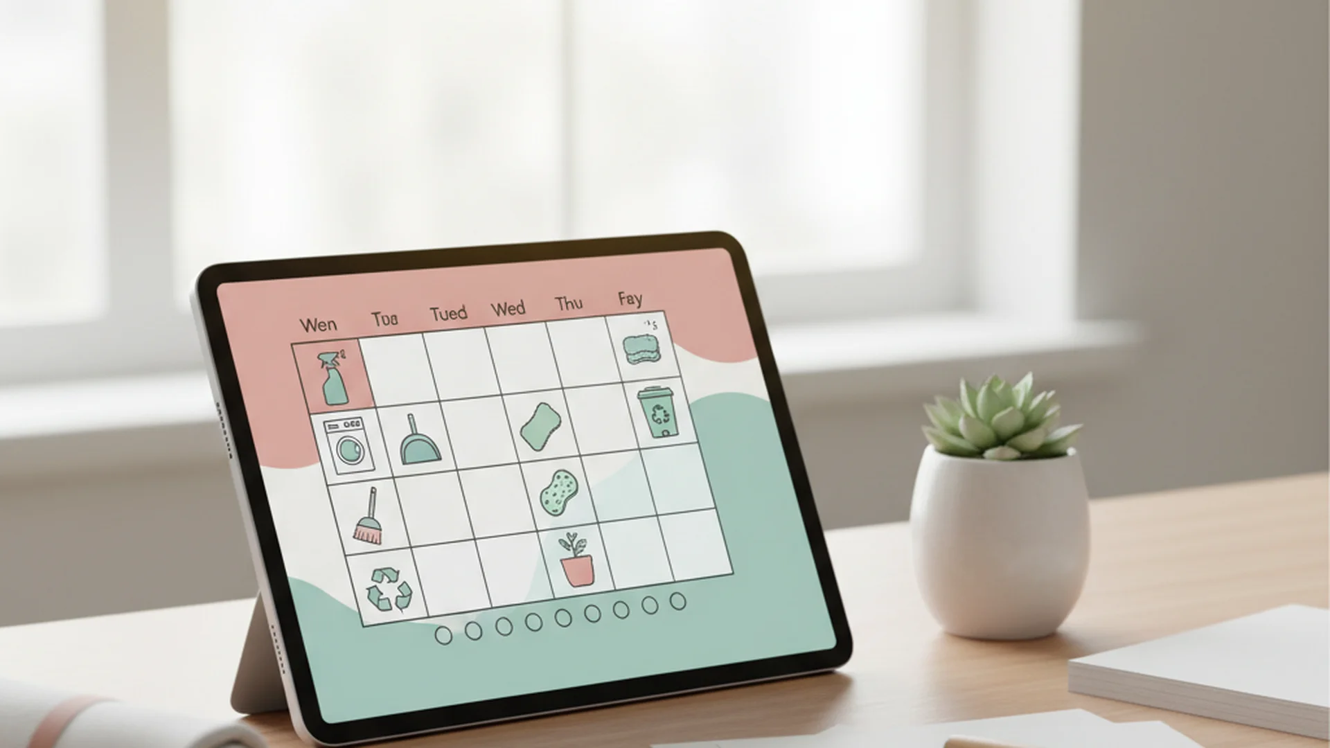 The Power of Clarity: Why a Visual Cleaning Schedule Template is Your Best Productivity Tool
